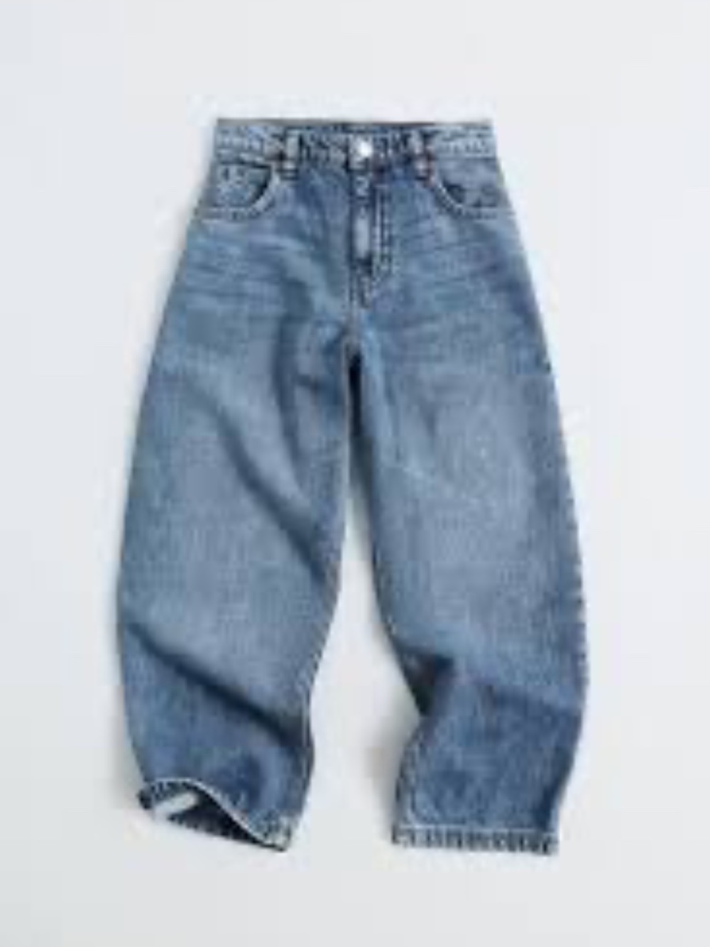 Zara boys ultra baggy jeans dark wash